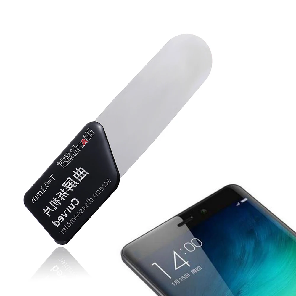 Stainless Steel Curved Screen Disassembly Opening Tool Flat Soft Blade Metal Smartphone Parts Pry Bar Open Broken Phone Opener
Stainless Steel Curved Screen Disassembly Opening Tool Flat Soft Blade Metal Smartphone Parts Pry Bar Open Broken Phone Opener