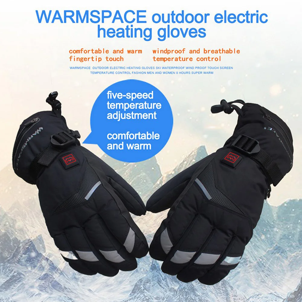 Motorcycle Cycling Electric Heating Gloves Motor Winter Hunting Warm Waterproof Intelligent Electric Heating Ski Gloves
Motorcycle Cycling Electric Heating Gloves Motor Winter Hunting Warm Waterproof Intelligent Electric Heating Ski Gloves