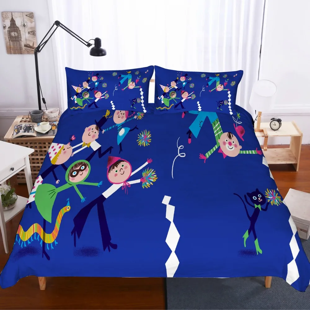 Bedding Set 3D Print Children Playing Series Bed Sets 2/3PCS Microfiber Soft Duvet Cover Set Pillowcase Double Queen King Size
Bedding Set 3D Print Children Playing Series Bed Sets 2/3PCS Microfiber Soft Duvet Cover Set Pillowcase Double Queen King Size