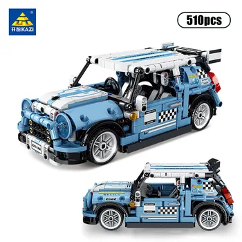 KAZI 510Pcs Pull Back Function Racing Car Building Blocks Adventurer Jeeps Technic Mechanical Sports Vehicles Model Toys Gifts 
KAZI 510Pcs Pull Back Function Racing Car Building Blocks Adventurer Jeeps Technic Mechanical Sports Vehicles Model Toys Gifts