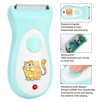 Waterproof Mute Baby Electric Hair Clipper Infant Hair Trimmer Cutting Machine Blue 220V Hair Cutting Machine for Children Kid
Waterproof Mute Baby Electric Hair Clipper Infant Hair Trimmer Cutting Machine Blue 220V Hair Cutting Machine for Children Kid