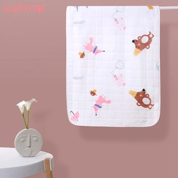 Kaili 1 pic Baby changing Mat 5-layer Septum washed Diaper foldable reusable Cotton Nappy instant absorb Urine Pad for Newborn
Kaili 1 pic Baby changing Mat 5-layer Septum washed Diaper foldable reusable Cotton Nappy instant absorb Urine Pad for Newborn