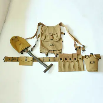 WW2 US Army Soldier Shovel Spad Thompson Magazine Bag 1928 Haversack Canteen HIQ armyshop2008
WW2 US Army Soldier Shovel Spad Thompson Magazine Bag 1928 Haversack Canteen HIQ armyshop2008
