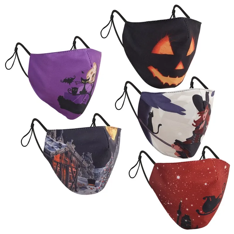 Halloween Print Face Mask With Filter Face Mask Reusable Washable Cloth Dust Mouth Bandana Neck Gaiter Face Covers
Halloween Print Face Mask With Filter Face Mask Reusable Washable Cloth Dust Mouth Bandana Neck Gaiter Face Covers