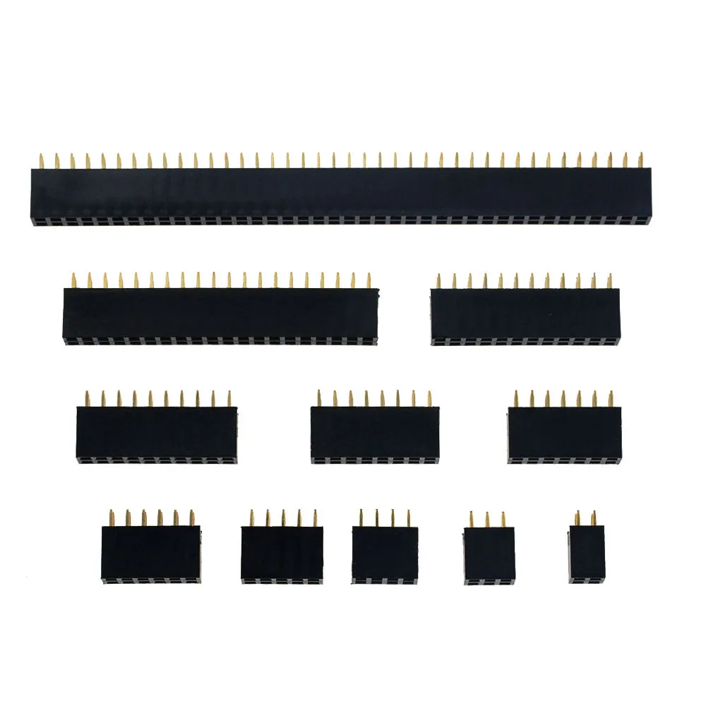 10PCS 2x 2P 2.54mm Double Row Female 2-20P Breakaway PCB Board Pin Header socket Connector Pinheader 2*2P 3 4 6 10 12 16 20Pin
10PCS 2x 2P 2.54mm Double Row Female 2-20P Breakaway PCB Board Pin Header socket Connector Pinheader 2*2P 3 4 6 10 12 16 20Pin