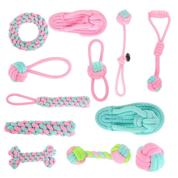 Pet Supplies Dogs Cotton String Toys Teeth Grinding Teeth Cleaning Colorful Dog Bite String Knot Dog Toys
Pet Supplies Dogs Cotton String Toys Teeth Grinding Teeth Cleaning Colorful Dog Bite String Knot Dog Toys