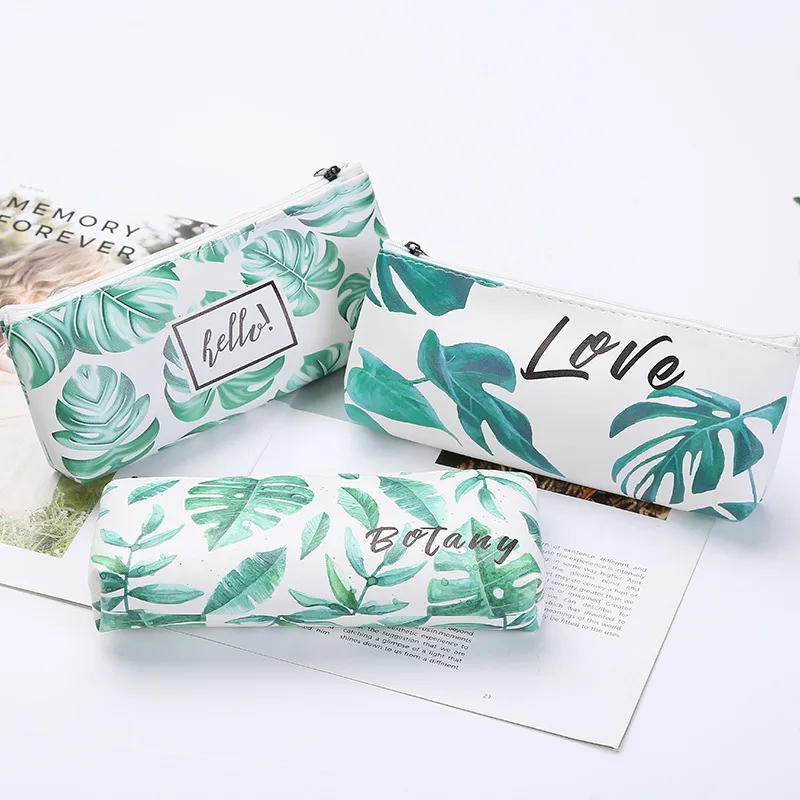 Pu Leather Pencil Case Turtle Back Leaf Pencil Case Small Fresh Printed Lead Pencil Case Pencil Pouches Kawaii Bag
Pu Leather Pencil Case Turtle Back Leaf Pencil Case Small Fresh Printed Lead Pencil Case Pencil Pouches Kawaii Bag