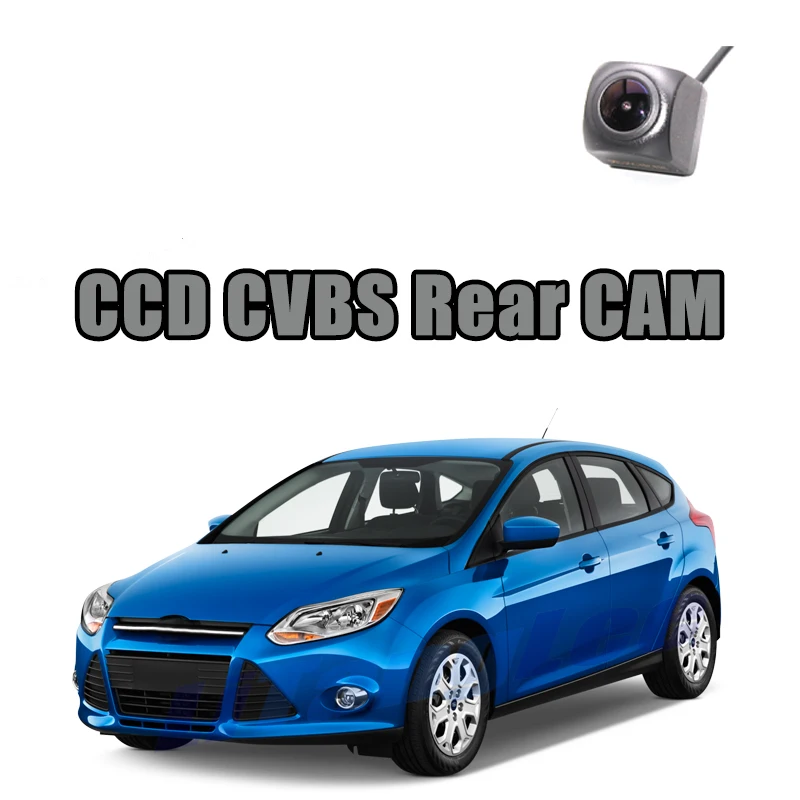 

For Ford Focus Hatchback 2009~2014 Reverse Night Vision WaterPoof Parking Backup CAM Car Rear View Camera CCD CVBS 720P