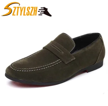 Men Loafers Suede Leather Casual Shoes Male Footwear Slip On Flats Driving Boat Shoes Classical Retro Fashion Moccasins
Men Loafers Suede Leather Casual Shoes Male Footwear Slip On Flats Driving Boat Shoes Classical Retro Fashion Moccasins