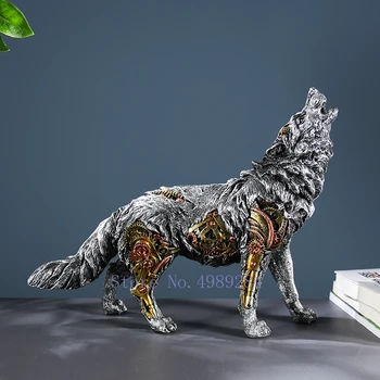 CREATIVITY RESIN WOLF MACHINE SCULPTURE CRAFTS FURNISHINGS SIMULATION ANIMAL MODERN HOME DESKTOP DECORATION FIGURINE ACCESSORIES
CREATIVITY RESIN WOLF MACHINE SCULPTURE CRAFTS FURNISHINGS SIMULATION ANIMAL MODERN HOME DESKTOP DECORATION FIGURINE ACCESSORIES