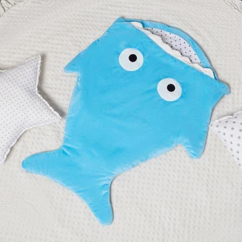 Blanket (envelope) for children Baby I "Shark" color blue, 48 * 83 cm, polyethylene cover, lining hl. 4357241
Blanket (envelope) for children Baby I "Shark" color blue, 48 * 83 cm, polyethylene cover, lining hl. 4357241