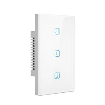 US Standard Smart WiFi Curtain Blinds Switch for Roller Shutter Electric Tubular Motor work with Alexa and Google Smart Home App
US Standard Smart WiFi Curtain Blinds Switch for Roller Shutter Electric Tubular Motor work with Alexa and Google Smart Home App