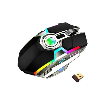 3500DPI 2.4Ghz 7Key Wireless Gaming LED RGB USB Charge Mouse Slient Microswitch Multiple Light Effects Support Charge
3500DPI 2.4Ghz 7Key Wireless Gaming LED RGB USB Charge Mouse Slient Microswitch Multiple Light Effects Support Charge