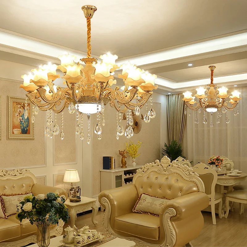 Modern Luxury Crystal LED Chandelier Lighting Home Decoration Loft Villa Lustre Living Room Hotel Hall Art Indoor Decor Light
Modern Luxury Crystal LED Chandelier Lighting Home Decoration Loft Villa Lustre Living Room Hotel Hall Art Indoor Decor Light