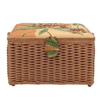 Needlework Storage Box Oversized European-style Wooden Wool Sewing Storage Box Household Hand-knitted Tool Bag Storage Box
Needlework Storage Box Oversized European-style Wooden Wool Sewing Storage Box Household Hand-knitted Tool Bag Storage Box