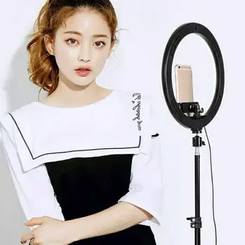 M30 Selfie Ring Light LED Dimmable Ring Self-timer Fill Light Photography Lighting For Live Stream Video Makeup Lamp
M30 Selfie Ring Light LED Dimmable Ring Self-timer Fill Light Photography Lighting For Live Stream Video Makeup Lamp