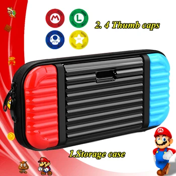 Portable Protective Bag Hard Carrying Nintendoswitch Case 4 Thumb Caps For Nintendo Switch Game Nintend Switch Accessories
Portable Protective Bag Hard Carrying Nintendoswitch Case 4 Thumb Caps For Nintendo Switch Game Nintend Switch Accessories