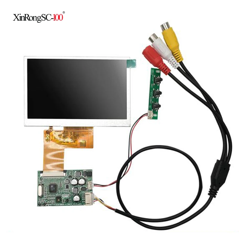 4.3 inch TFT LCD display 480(RGB)*272 resolution standard prodcut AV Driver Board Projection monitoring car navigation
4.3 inch TFT LCD display 480(RGB)*272 resolution standard prodcut AV Driver Board Projection monitoring car navigation