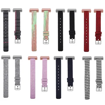 Canvas Nylon Watch Bands Strap Fashion Sport Bracelet Loop Smart Watch Replacement Wristband For For Fitbit Versa /Lite
Canvas Nylon Watch Bands Strap Fashion Sport Bracelet Loop Smart Watch Replacement Wristband For For Fitbit Versa /Lite