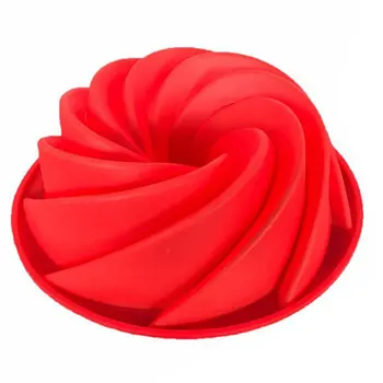 DIY Silicone Cake Mold DIY silicone large spiral chiffon cake mold baking tool Ice Ginger Pudding Jelly Mold
DIY Silicone Cake Mold DIY silicone large spiral chiffon cake mold baking tool Ice Ginger Pudding Jelly Mold