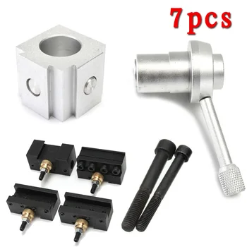 Set Quick Change Holder Replacement Equipment 7Pcs Workholding Aluminum