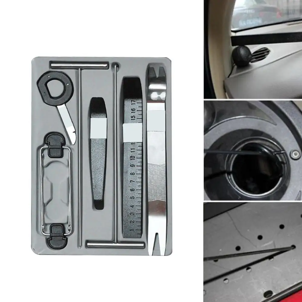 9PCS Car Audio Disassembly Tool Hand Tool Removal Tool Kit Car Panel Trim Pry Kits Stereo Refit Interior Auto Removal Tools
9PCS Car Audio Disassembly Tool Hand Tool Removal Tool Kit Car Panel Trim Pry Kits Stereo Refit Interior Auto Removal Tools