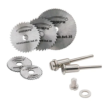 Power Tool Set Wood Cutting Discs HSS Circular Saw Blades Cutting Discs Mandrel With Connecting Rod For Metal Cutter
Power Tool Set Wood Cutting Discs HSS Circular Saw Blades Cutting Discs Mandrel With Connecting Rod For Metal Cutter