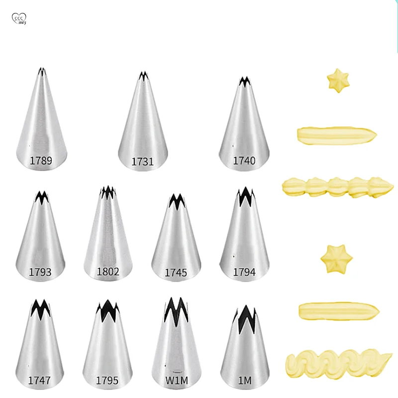 304 Stainless Steel 6 Teeth Decorating Mouth Cookies Donut Cupcake Chocolate Baking Tool For Cakes Cream Pastry Nozzles Kitchen 
304 Stainless Steel 6 Teeth Decorating Mouth Cookies Donut Cupcake Chocolate Baking Tool For Cakes Cream Pastry Nozzles Kitchen