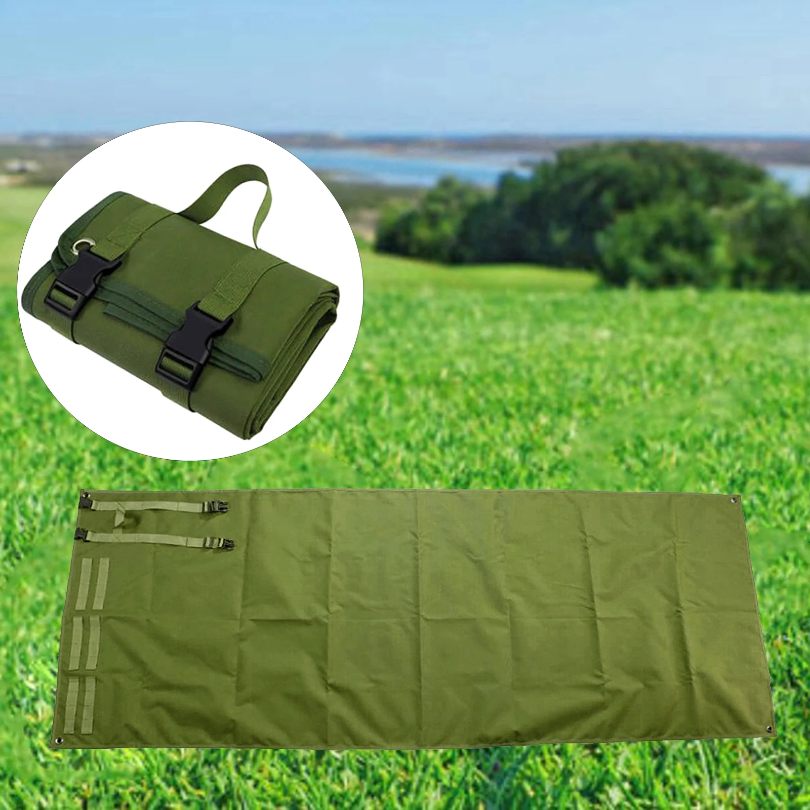 Tactical Non Slip Shooting Mat Portable Waterproof Roll Up Mat Outdoor Camping Pad Lightweight Nylon Cloth Hunting Mat Tactical Non Slip Shooting Mat Portable Waterproof Roll Up Mat Outdoor Camping Pad Lightweight Nylon Cloth Hunting Mat