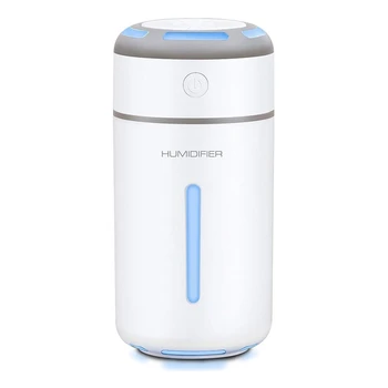 Cold Mist Humidifier Portable Mini USB Air Humidifier For Car Travel Office Baby Bedroom, with 7 Colors of Night Lights
Cold Mist Humidifier Portable Mini USB Air Humidifier For Car Travel Office Baby Bedroom, with 7 Colors of Night Lights