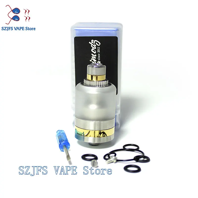 Bastard RTA RDA-BF 22MM diameter 2.5ML/3.5ML capacity Top airflow Adjustment Atomizers vape vs kylin v2 m profil gtr THC RTA
Bastard RTA RDA-BF 22MM diameter 2.5ML/3.5ML capacity Top airflow Adjustment Atomizers vape vs kylin v2 m profil gtr THC RTA