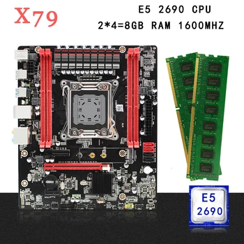 X79 motherboard set LGA 2011 kit 2*4=8GB1600MHz DDR3 ECC REG memory RAM Intel Xeon E5 2690 CPU MATX NVME M.2
X79 motherboard set LGA 2011 kit 2*4=8GB1600MHz DDR3 ECC REG memory RAM Intel Xeon E5 2690 CPU MATX NVME M.2
