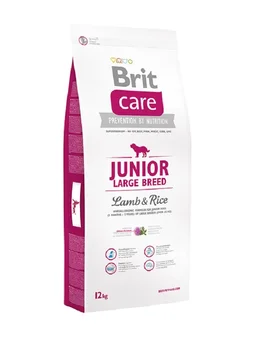 BRIT BRIT CARE JUNIOR LARGE BREED LAMB & RICE for large breed puppies with lamb and rice 
BRIT BRIT CARE JUNIOR LARGE BREED LAMB & RICE for large breed puppies with lamb and rice