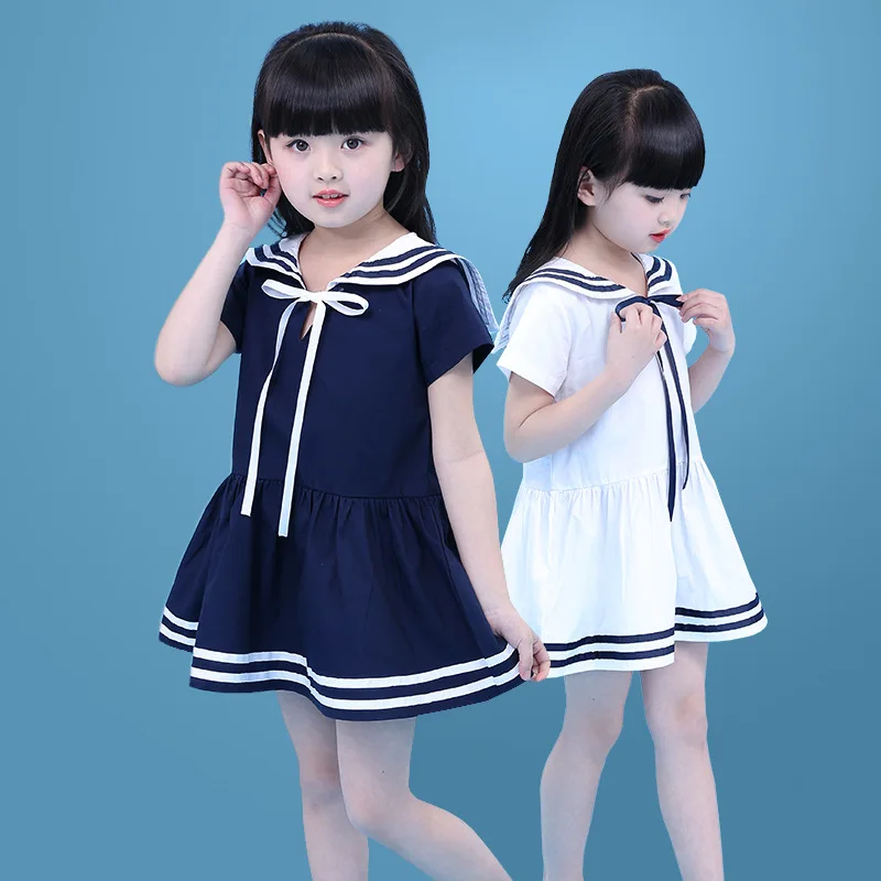 Girls Dress 2019 Summer New Style Navy Collar Princess Dress AliExpress 
Girls Dress 2019 Summer New Style Navy Collar Princess Dress AliExpress