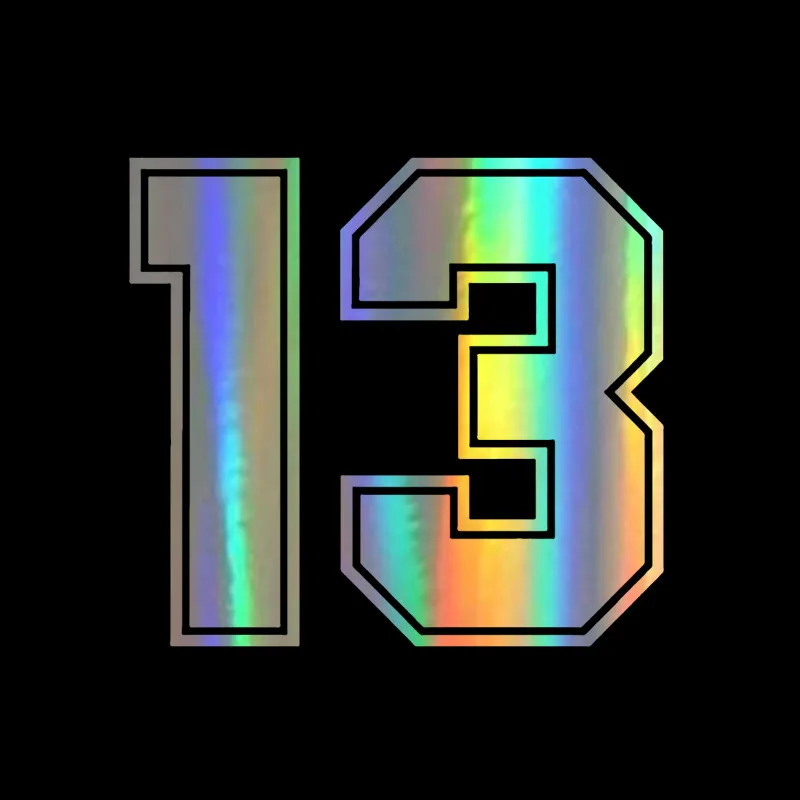 Personality Number 13 Funny Car Sticker Vinyl Decal Auto Car Stickers and Decals Sticker on Car Styling Decoration KK15*14cm
Personality Number 13 Funny Car Sticker Vinyl Decal Auto Car Stickers and Decals Sticker on Car Styling Decoration KK15*14cm