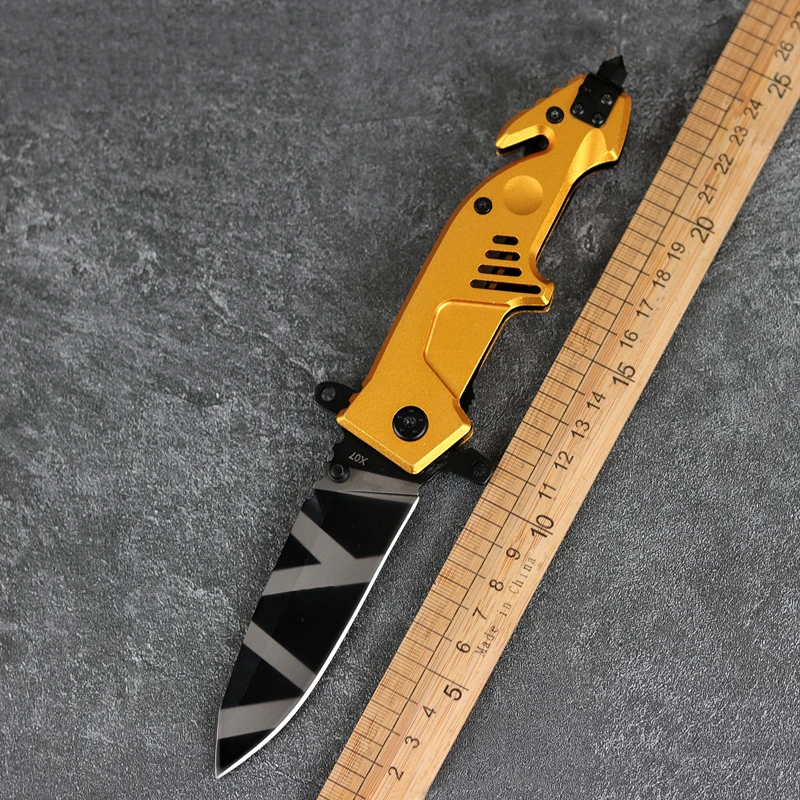 OEM Extreme Ratio X07 folding knife 8Cr13Mov blade aluminum alloy handle camping multifunctional hunting fruit knife EDC tool
OEM Extreme Ratio X07 folding knife 8Cr13Mov blade aluminum alloy handle camping multifunctional hunting fruit knife EDC tool