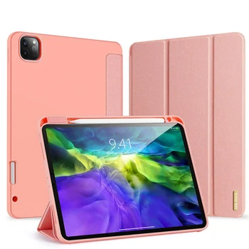 Tablet Case for iPad Pro 11 2020 with Pencil Holder Trifold Stand Hard Shell Folio Case for Generation 2nd with Protective Film
Tablet Case for iPad Pro 11 2020 with Pencil Holder Trifold Stand Hard Shell Folio Case for Generation 2nd with Protective Film