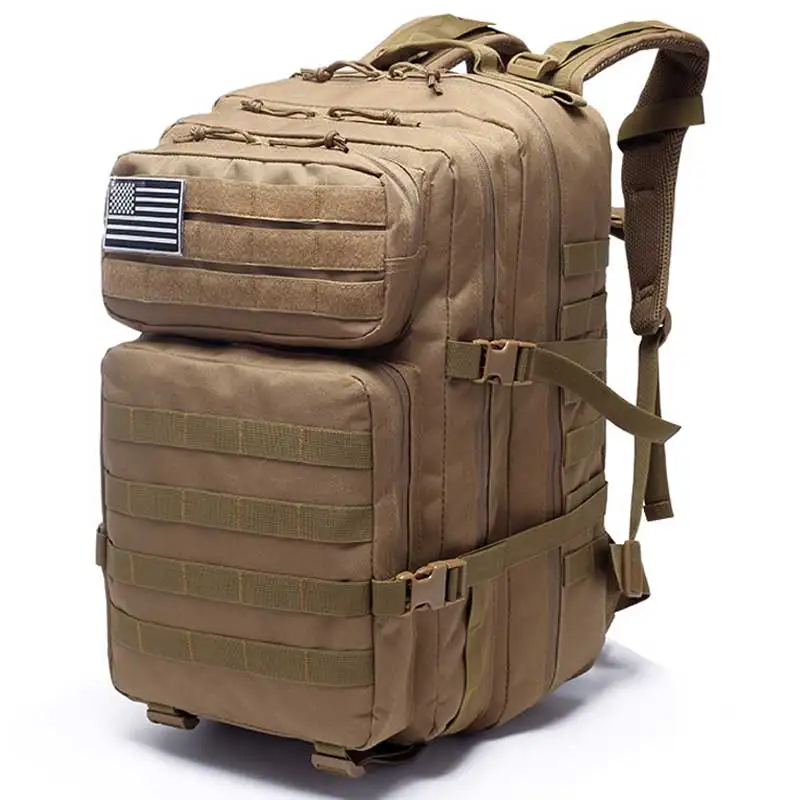 45L Tactical Backpack Military Army Assault Bag Outdoor 3P EDC Molle Pack Men For Trekking Camping Hunting Large Capacity Bags 
45L Tactical Backpack Military Army Assault Bag Outdoor 3P EDC Molle Pack Men For Trekking Camping Hunting Large Capacity Bags
