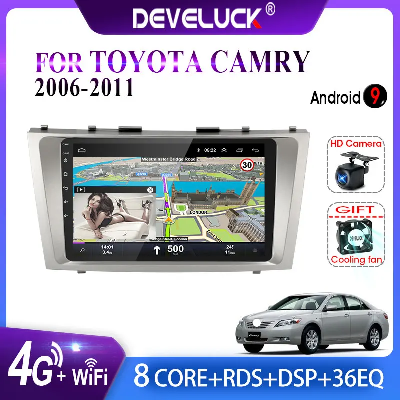 Android 9.0 2 din 8 Octa-Core Car Radio Multimedia Video Player Navigation GPS For Toyota Camry 6 XV 40 50 2006 - 2011 no dvd AM
Android 9.0 2 din 8 Octa-Core Car Radio Multimedia Video Player Navigation GPS For Toyota Camry 6 XV 40 50 2006 - 2011 no dvd AM