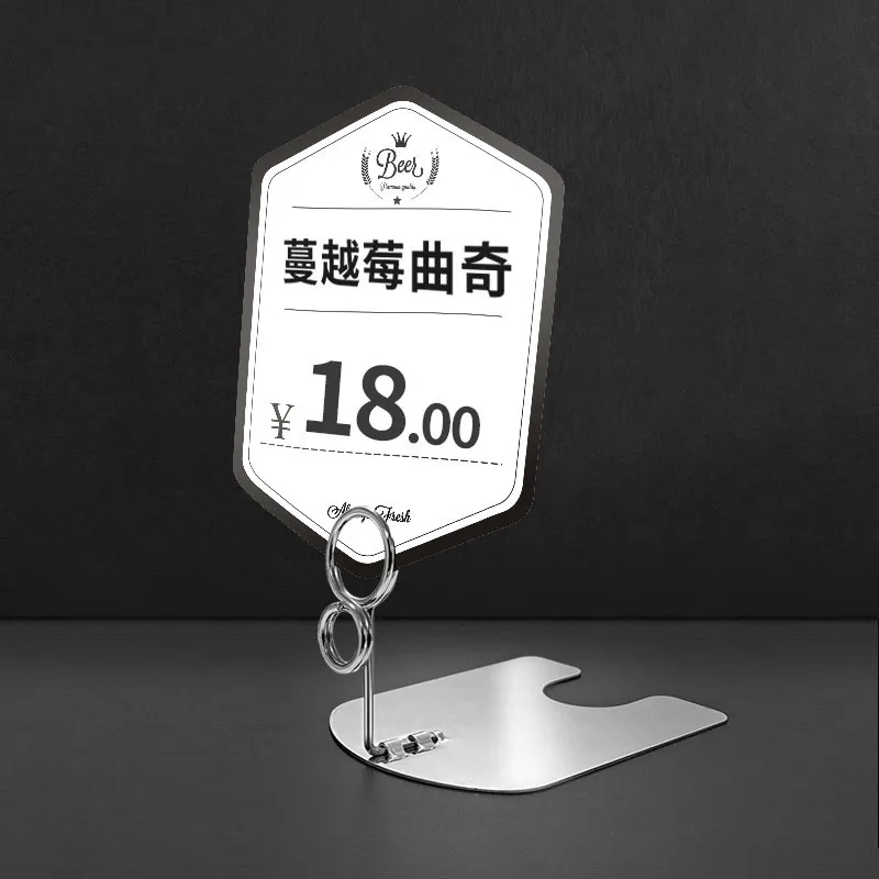 10 Pieces Stainless Tabletop Price Label Card POP Clip Photo Picture Clip Metal Sign Holder Clip Stand
10 Pieces Stainless Tabletop Price Label Card POP Clip Photo Picture Clip Metal Sign Holder Clip Stand