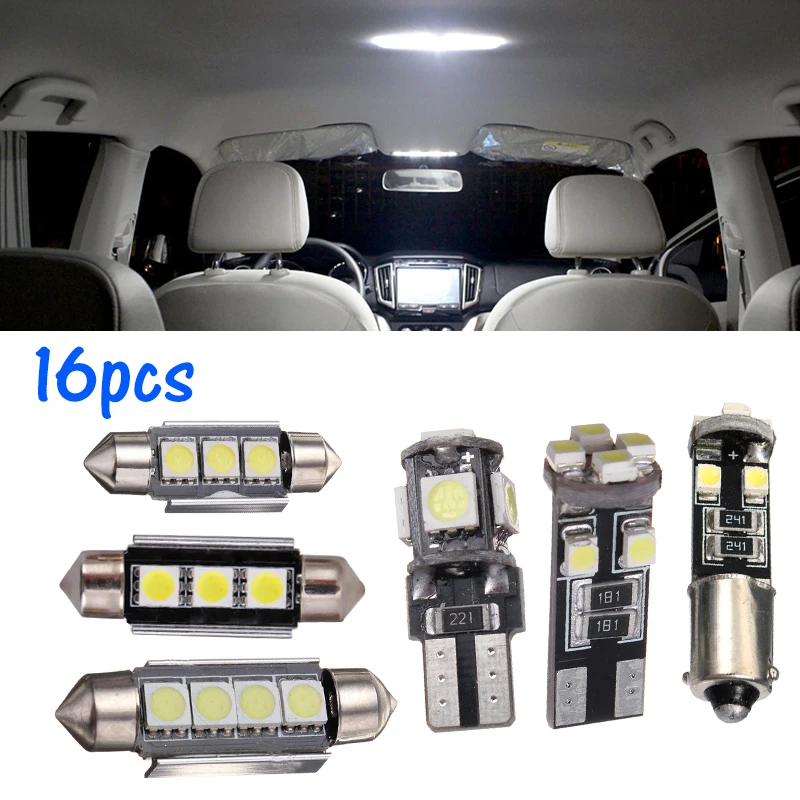 Комплект светодиодного освещения Canbus, 16 шт., для салона VW Passat B6 2006 2007 2008 2009 2010
Комплект светодиодного освещения Canbus, 16 шт., для салона VW Passat B6 2006 2007 2008 2009 2010