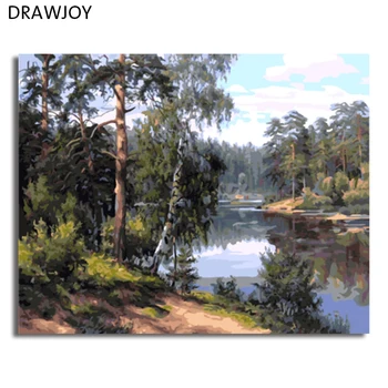 DRAWJOY Landscape Framed Painting By Numbers Wall Art DIY Canvas Oil Painting Home Decor For Living Room GX7799 40*50cm
DRAWJOY Landscape Framed Painting By Numbers Wall Art DIY Canvas Oil Painting Home Decor For Living Room GX7799 40*50cm