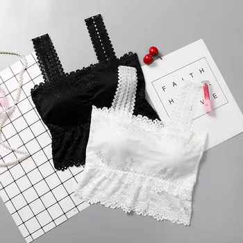 Women's Korean Version of Lace Bound Bra Girl's Bottoming Hollow Bra Breast Pad Anti Walk Suspender
Women's Korean Version of Lace Bound Bra Girl's Bottoming Hollow Bra Breast Pad Anti Walk Suspender