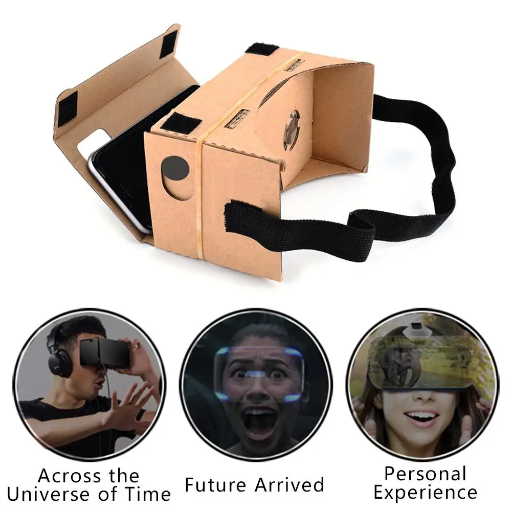 Ultra Clear Virtual Reality VR Glasses 3D VR Cardboard Box Magic Glasses Style For iPhone Samsung Mobile Phone
Ultra Clear Virtual Reality VR Glasses 3D VR Cardboard Box Magic Glasses Style For iPhone Samsung Mobile Phone