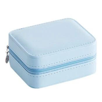 Portable Travel Jewelry Box Jewelry Earrings Earrings Storage Box with Mirror Ring Bracelet Necklace Small Jewelry Box 
Portable Travel Jewelry Box Jewelry Earrings Earrings Storage Box with Mirror Ring Bracelet Necklace Small Jewelry Box