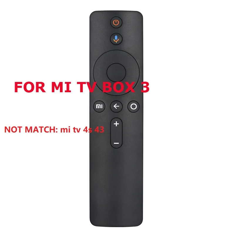 Пульт дистанционного управления для Xiaomi Mi TV Box S BOX 3 MI 4X голосовой Bluetooth с