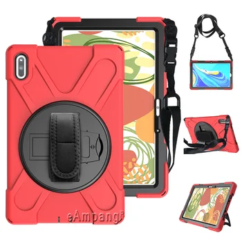Case for Huawei MatePad 10.4 2020 BAH3-W09 BAH3-AL00 Rotating Stand Kids Safe Silicone Shockproof Shoulder Strap Rope Cover
Case for Huawei MatePad 10.4 2020 BAH3-W09 BAH3-AL00 Rotating Stand Kids Safe Silicone Shockproof Shoulder Strap Rope Cover