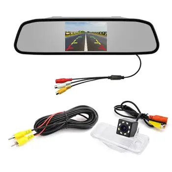 Car 4.3 inch TFT in-Mirror Monitor and LED Adjustable Angle Rear View Camera for Hyundai Santa Fe ix45 Maxcruz KIA Carens RP MK3
Car 4.3 inch TFT in-Mirror Monitor and LED Adjustable Angle Rear View Camera for Hyundai Santa Fe ix45 Maxcruz KIA Carens RP MK3