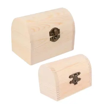 2Pcs Wooden Jewelry Box Handcraft DIY Jewelry Box Jewelry Storage Box Simple Wooden Jewelry Box For Girl Birthday Gift
2Pcs Wooden Jewelry Box Handcraft DIY Jewelry Box Jewelry Storage Box Simple Wooden Jewelry Box For Girl Birthday Gift