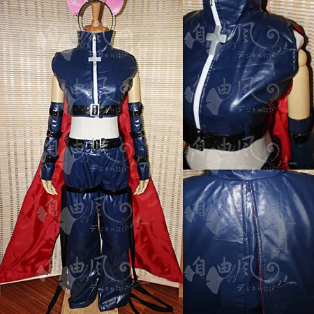 Anime Shugo Chara Tsukiyomi Ikuto Cosplay Costume Custom Made PU Leather Uniform Halloween Costume for Men Women Adult 
Anime Shugo Chara Tsukiyomi Ikuto Cosplay Costume Custom Made PU Leather Uniform Halloween Costume for Men Women Adult